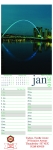 Slimline Calendar Design 001